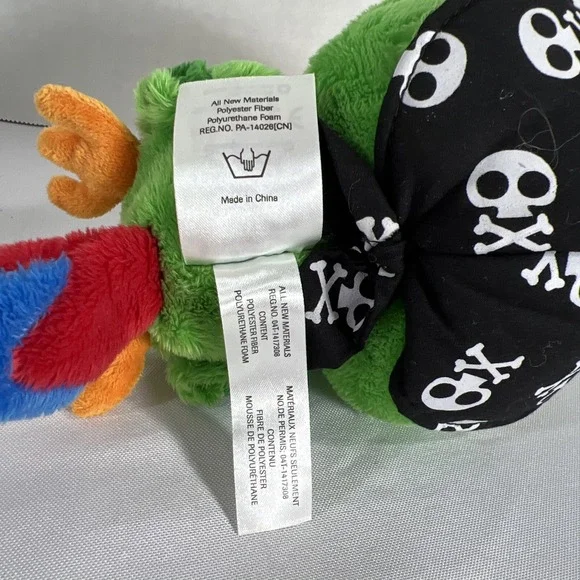 Skully Peterpan Parrot Disney Parks‎ Plush 6" Stuffed Toy - Picture 7 of 8